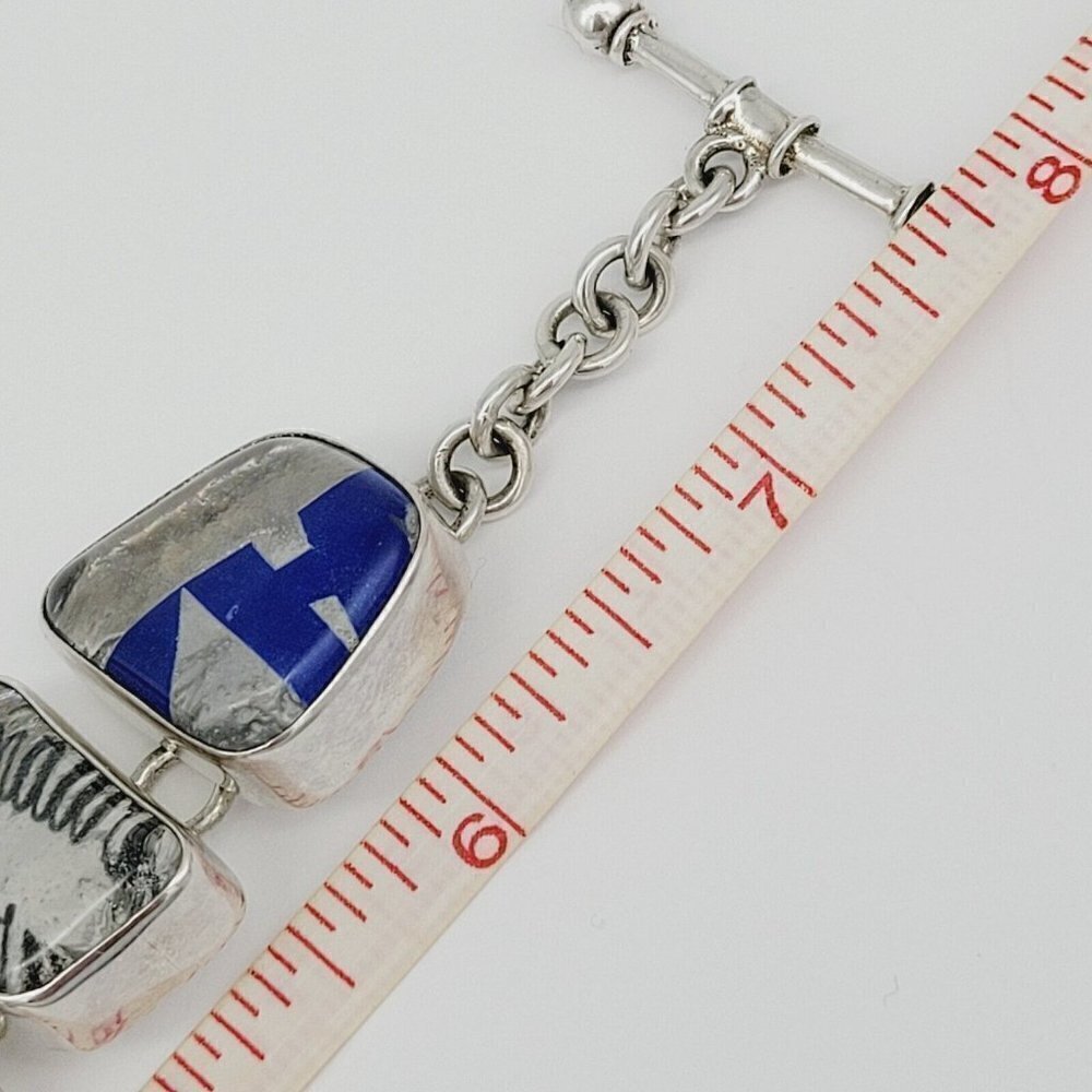 Charles Albert Absolut Vodka Glass 950 Fine Silver Bracelet Limited Edition - Picture 9 of 9